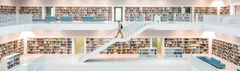 Ultra-modern library